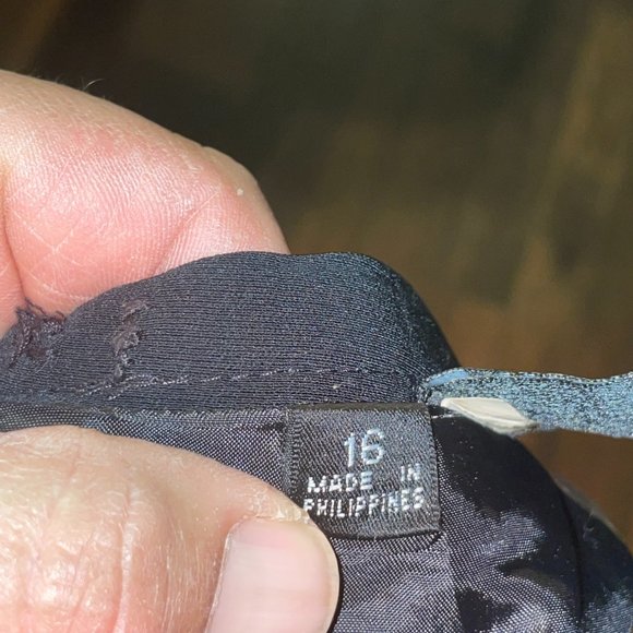 Kasper Black Skirt size 16 *119 - Picture 3 of 4